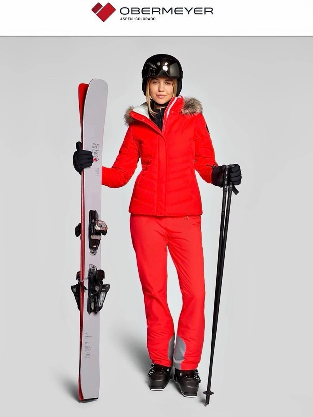 Obermeyer Women's Red Ski Jacket